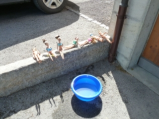 Barbies am snnele
