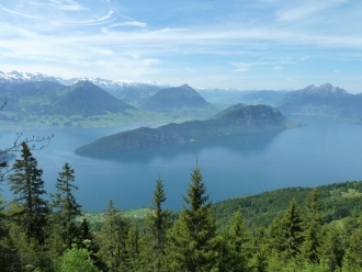 Aussicht Felsenweg Rigi
