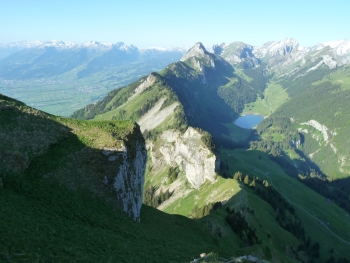 Aussicht mit Saemtisersee