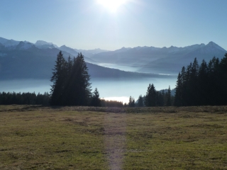 kurz vor sonnenuntergang